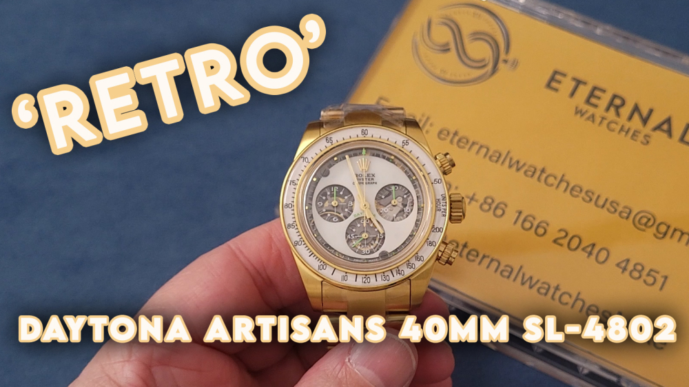 ROLEX - Daytona Artisans 40mm YG/YG White Dial ADGF DD4802