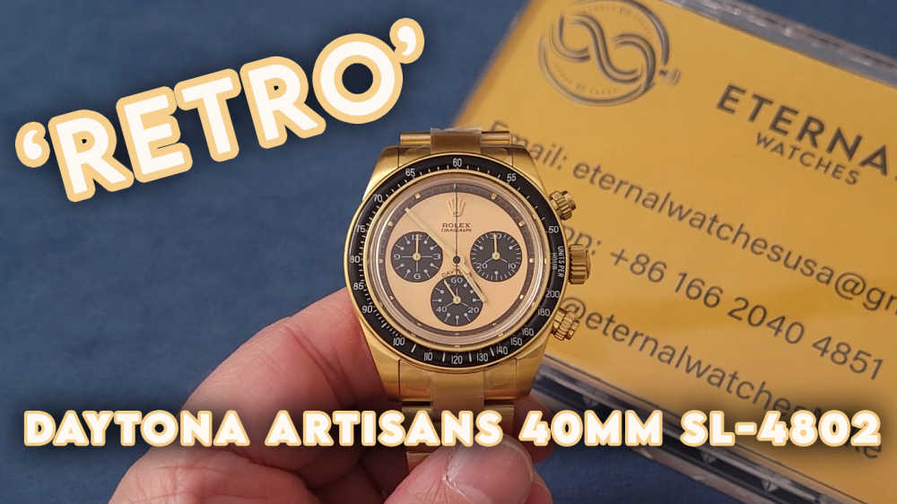 ROLEX - Daytona Artisans 40mm YG/YG Gold Dial ADGF DD4802