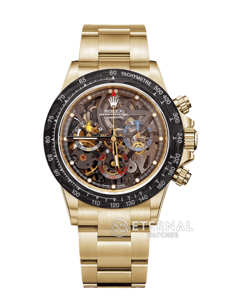 ROLEX - Daytona Artisans Carbon 40mm YG/YG Sketelon Dial ADGF DD4802