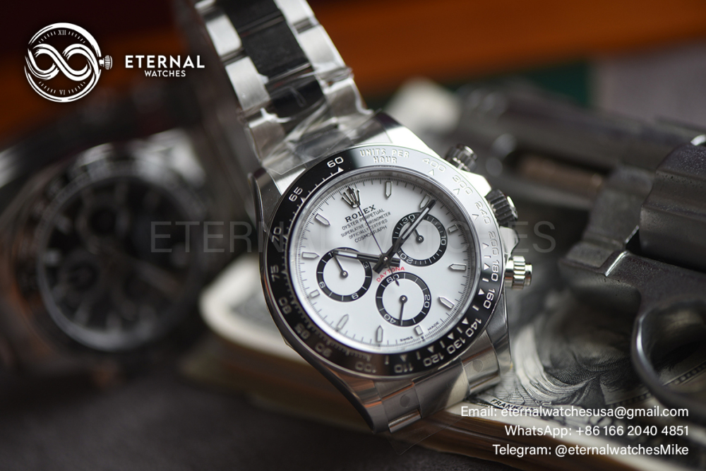 ROLEX - Daytona 116500 40mm SS/SS White Dial VSF DD4130