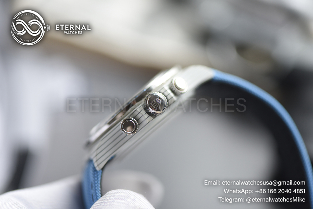 ROLEX - SUPER CLONE Daytona 40mm White Carbon/Ny Skeleton Dial SONIC DD4802