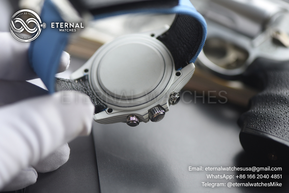 ROLEX - SUPER CLONE Daytona 40mm White Carbon/Ny Skeleton Dial SONIC DD4802
