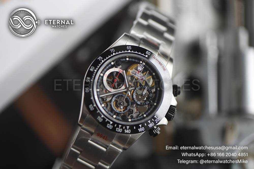 ROLEX - Daytona Artisans Ceramic 40mm SS/SS Sketelon Dial ADGF DD4802