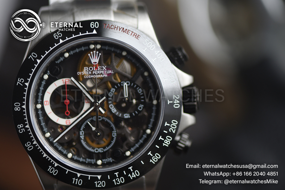 ROLEX - Daytona Artisans Ceramic 40mm SS/SS Sketelon Dial ADGF DD4802