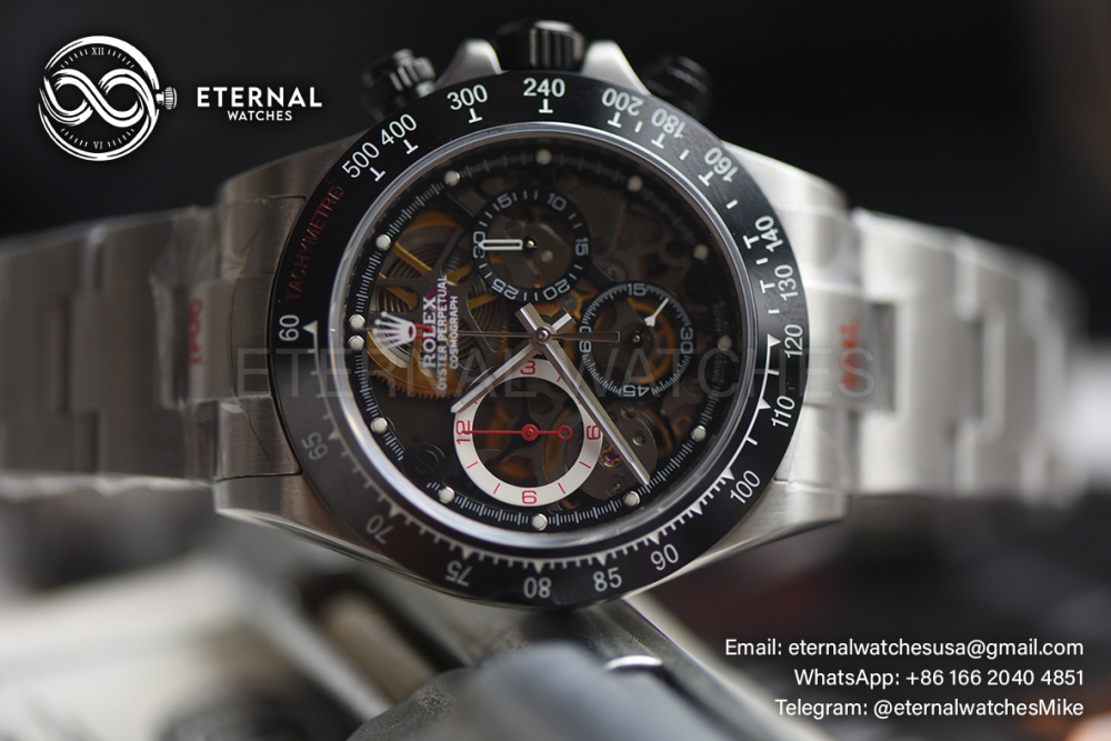ROLEX - Daytona Artisans Ceramic 40mm SS/SS Sketelon Dial ADGF DD4802