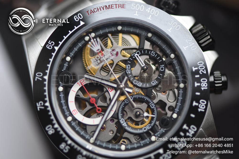 ROLEX - Daytona Artisans Ceramic 40mm SS/SS Sketelon Dial ADGF DD4802