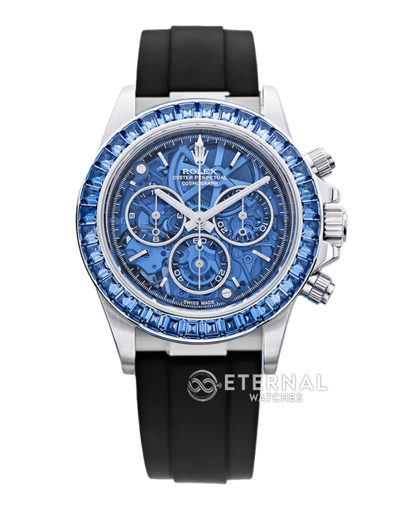 ROLEX - SUPER CLONE Daytona Artisans 40mm SS/SS Skeleton/Dia N6F DD4802