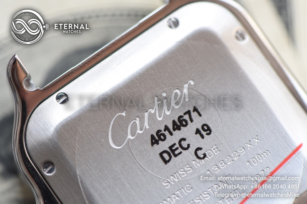 CARTIER - Santos De Cartier 40mm XL SS/SS Blue Dial BVF MY9015