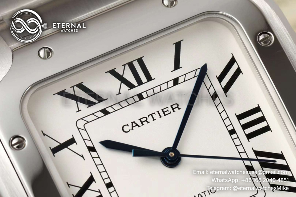 CARTIER - Santos De Cartier 40mm XL SS/SS White Dial AF MY9015