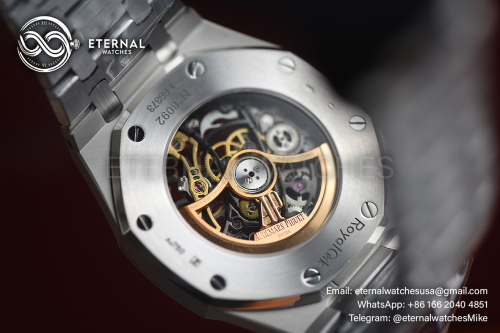 AUDEMARS PIGUET - SUPER CLONE Royal Oak 15407 41mm SS/SS Skeleton Dial THBF SH3132 V2