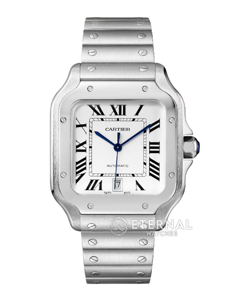 CARTIER - Santos De Cartier 40mm XL SS/SS White Dial AF MY9015