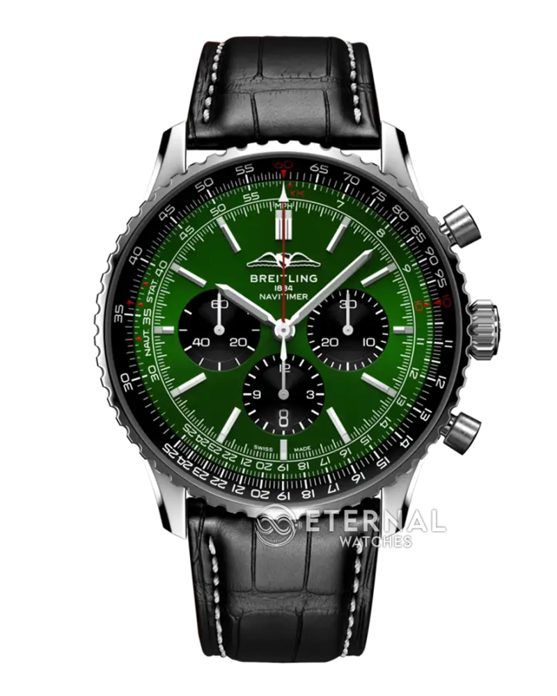 BREITLING - Navitimer B01 Chronograph SS/LE Green Dial BLSF