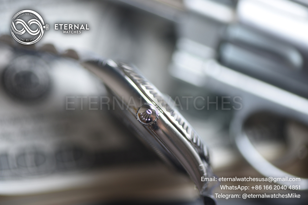 ROLEX - SUPER CLONE DayDate 228236 40mm SS/SS Ice Blue/Rmn VSF V2 DD3255 (Weight Adjusted)