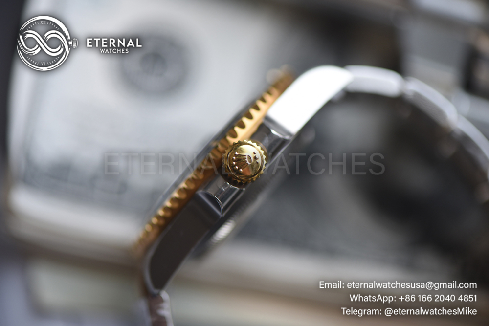 ROLEX - SUPER CLONE Submariner 126613LN 41mm YG/SS Black Dial VSF V2 DD3235 (Weight Adjusted)