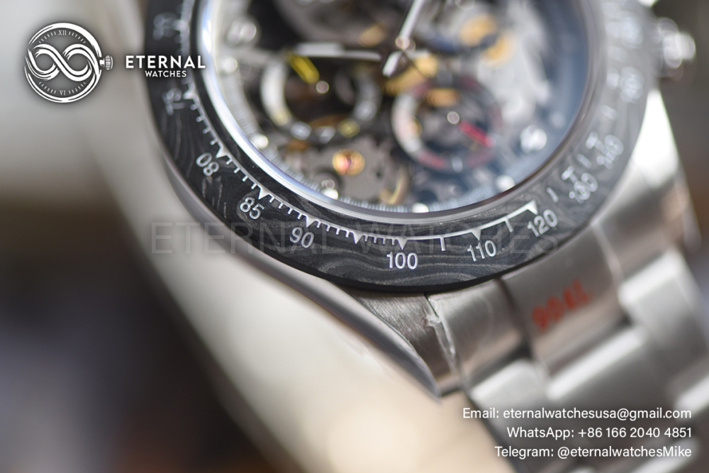 ROLEX - SUPER CLONE La Montoya Daytona Artisans 40mm SS/SS Sketelon Dial SONIC DD4802