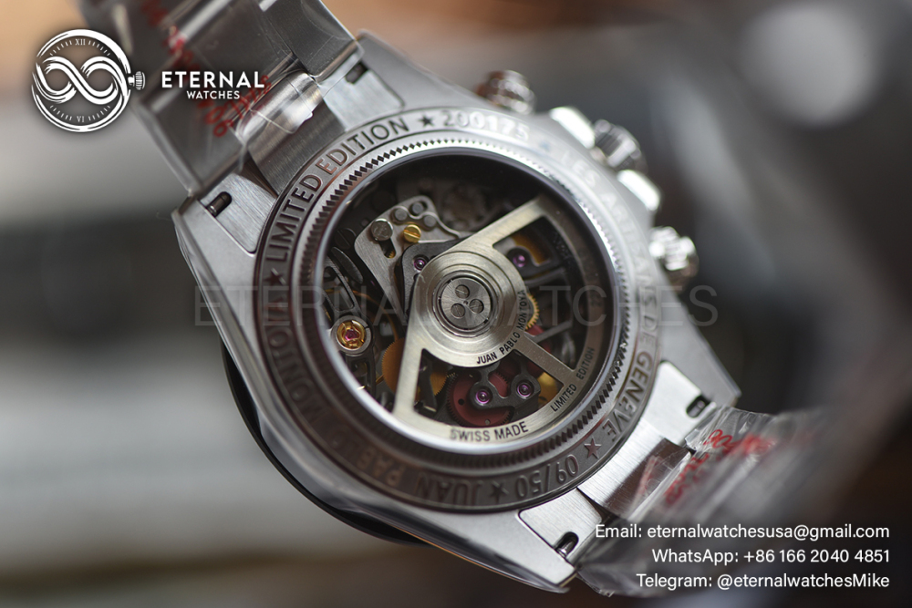 ROLEX - SUPER CLONE La Montoya Daytona Artisans 40mm SS/SS Sketelon Dial SONIC DD4802