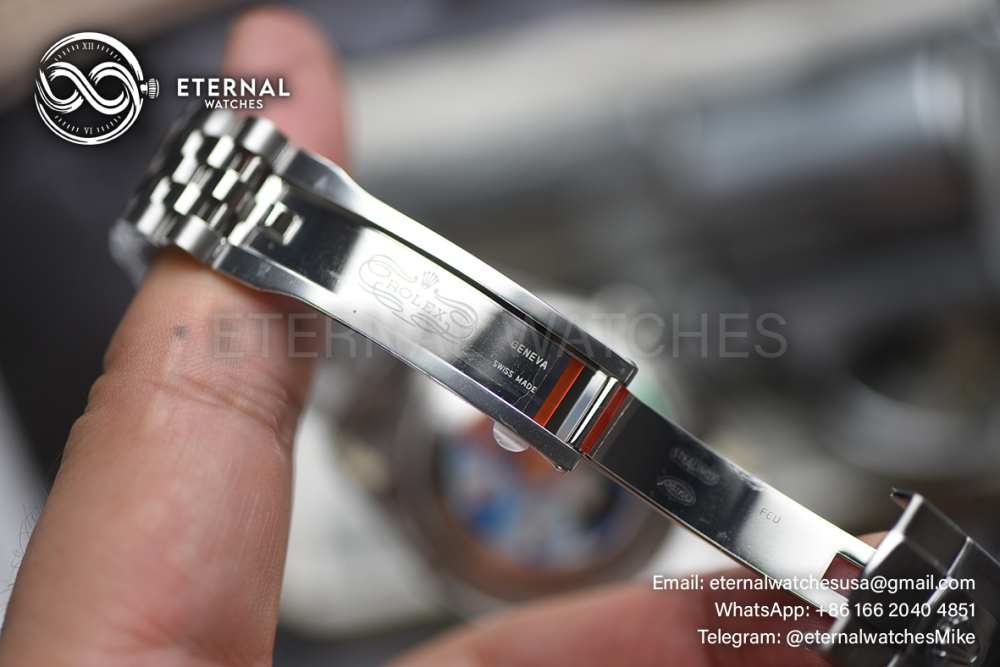 ROLEX - SUPER CLONE Datejust 126334 41mm Oys SS/SS Silver/Stk ARF DD3235