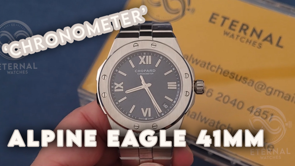 CHOPARD - Alpine Eagle 298600 41mm SS/SS Blue Dial