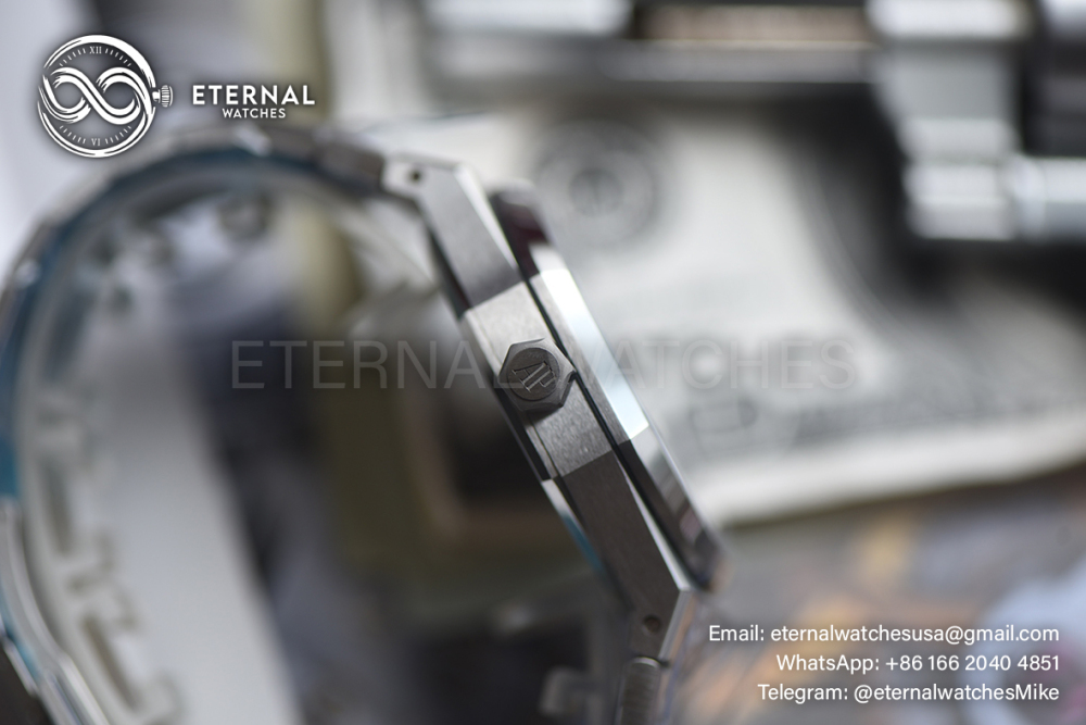 AUDEMARS PIGUET - SUPER CLONE Royal Oak 41mm 15510 SS/SS Grey/Stk DDF DD4302 (Weight Adjusted)