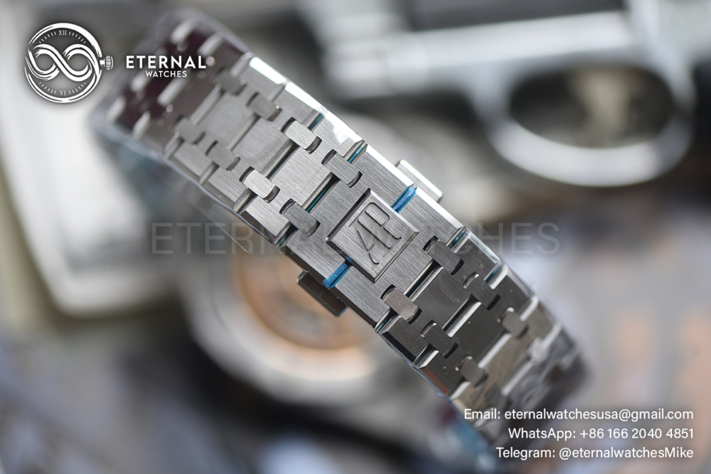 AUDEMARS PIGUET - SUPER CLONE Royal Oak 41mm 15510 SS/SS Grey/Stk DDF DD4302 (Weight Adjusted)