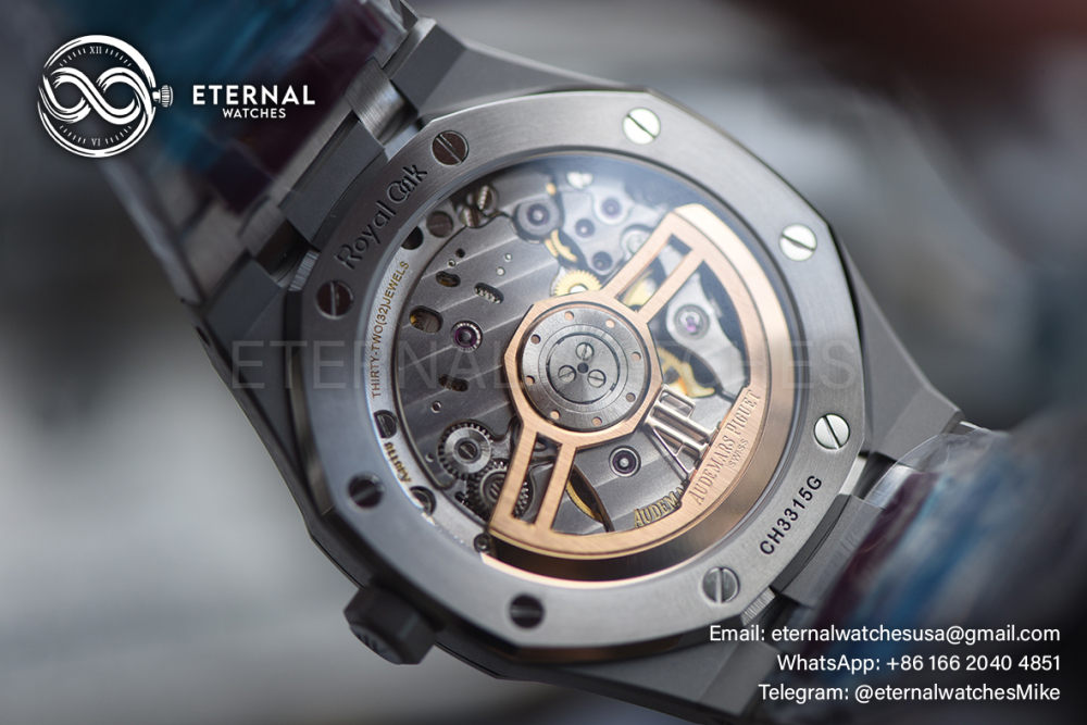 AUDEMARS PIGUET - SUPER CLONE Royal Oak 41mm 15510 SS/SS Grey/Stk DDF DD4302 (Weight Adjusted)