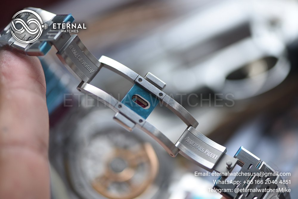 AUDEMARS PIGUET - SUPER CLONE Royal Oak 41mm 15510 SS/SS Grey/Stk DDF DD4302 (Weight Adjusted)