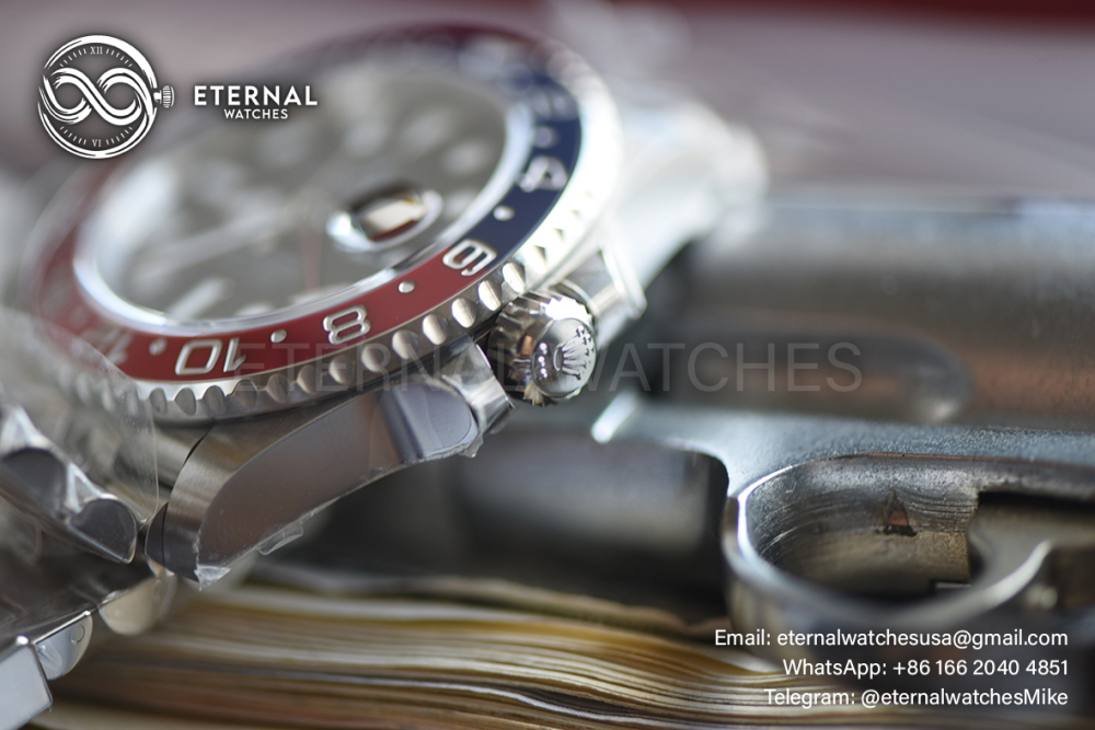 ROLEX - SUPER CLONE GMT Master II 126710 Pepsi Jubilee 40mm SS/SS Black VSF V3 DD3285