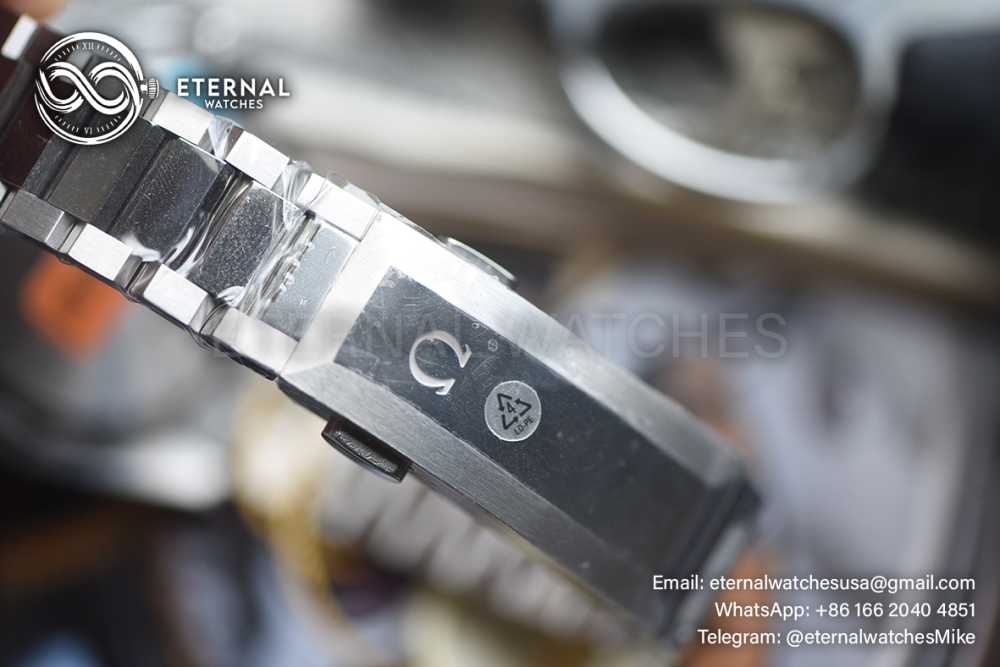 OMEGA - SUPER CLONE Planet Ocean 600m 42m SS/SS Black Dial Blue Bezel VSF VS8912