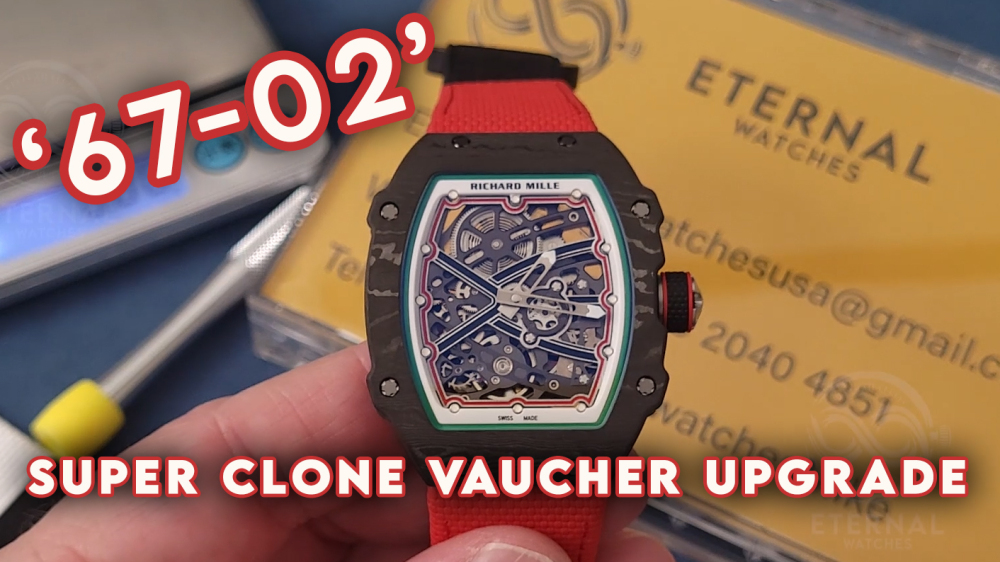 RICHARD MILLE - VAUCHER SUPER CLONE RM67-02 Italy Extra Flat Update