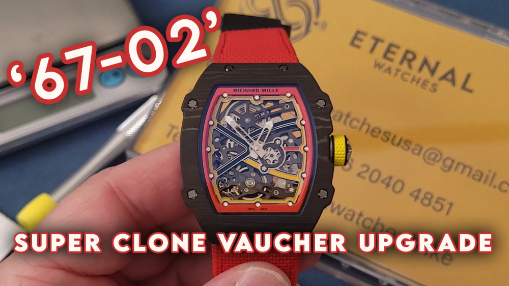 RICHARD MILLE - VAUCHER SUPER CLONE RM67-02 Alexandre Zverev Extra Flat Update