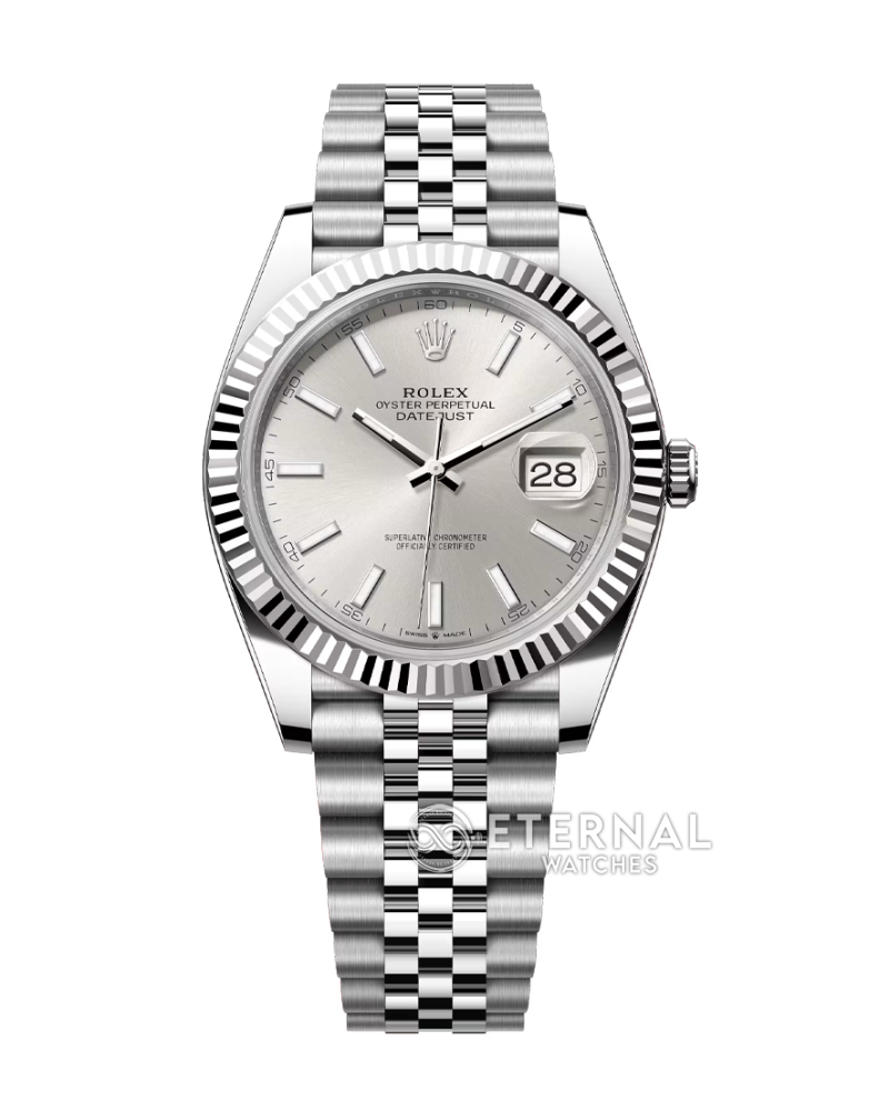 ROLEX - SUPER CLONE DateJust 126334 41mm SS/STK Grey Dial V2 VSF 3235
