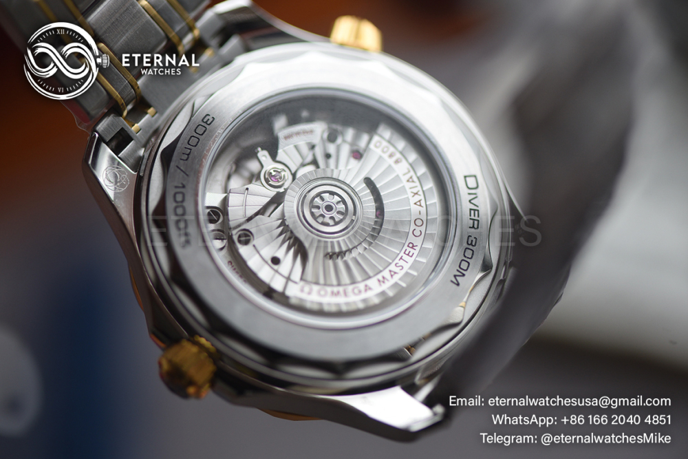 OMEGA - Seamaster 300m YG/SS Blue VSF VS8800