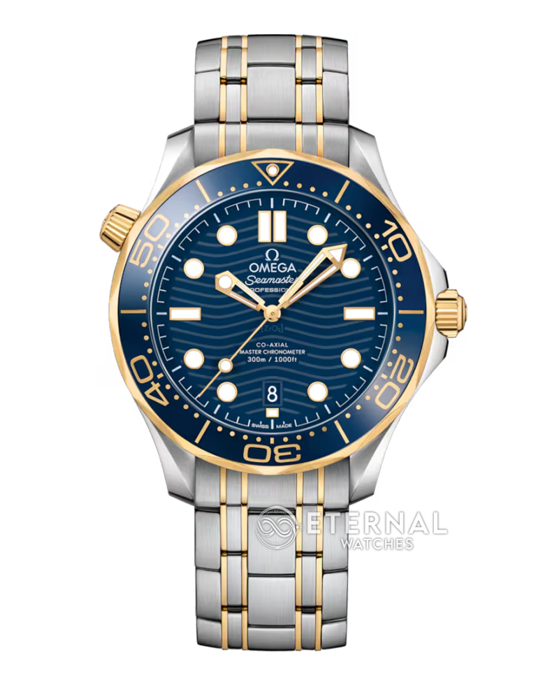 OMEGA - Seamaster 300m YG/SS Blue VSF VS8800