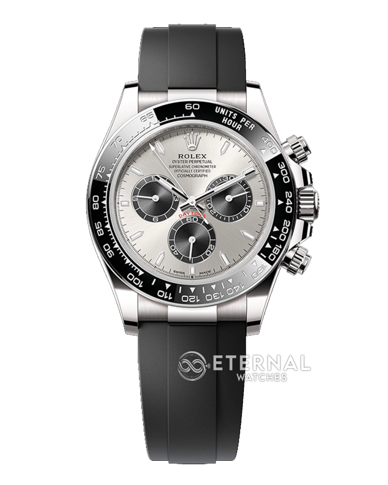 ROLEX - Super Clone Daytona 126519 40mm SS/RU Grey/Black VSF V2 DD4131 (Weight Adjusted)