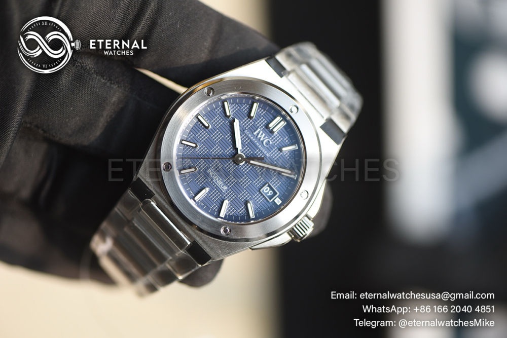 IWC - Ingeniuer Automatic 40mm SS/SS Blue Dial V7F V2 A2892