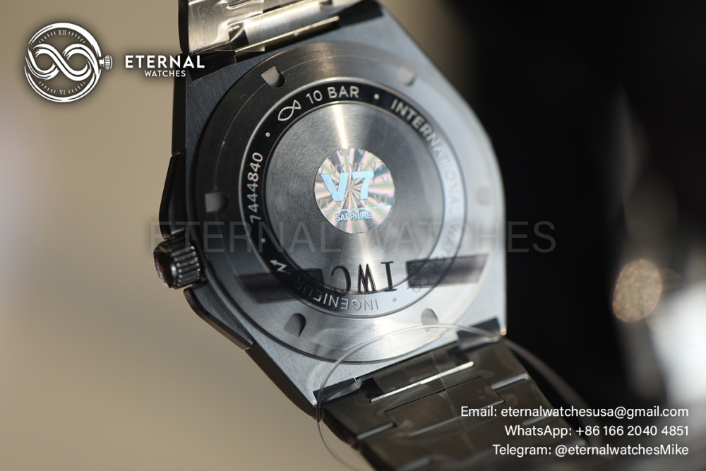 IWC - Ingeniuer Automatic 40mm SS/SS Blue Dial V7F V2 A2892