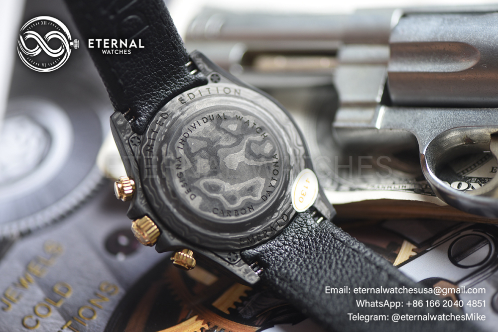 ROLEX - SUPER CLONE Daytona Diw 40mm Black FC/NY Grey Dial Sonic DD4130