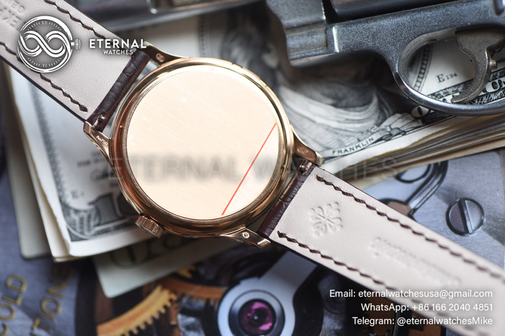 PATEK PHILIPPE - Calatrava 5227 RG/LE Cream White ZF 1:1 MY9015 Mod