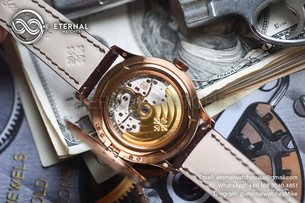 PATEK PHILIPPE - Calatrava 5227 RG/LE Cream White ZF 1:1 MY9015 Mod