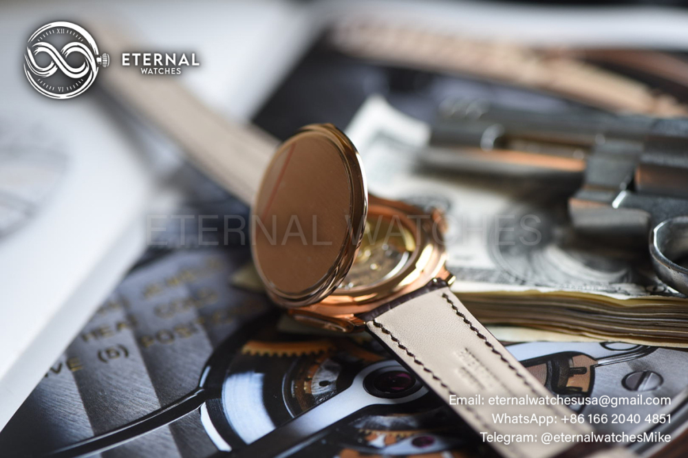 PATEK PHILIPPE - Calatrava 5227 RG/LE Cream White ZF 1:1 MY9015 Mod