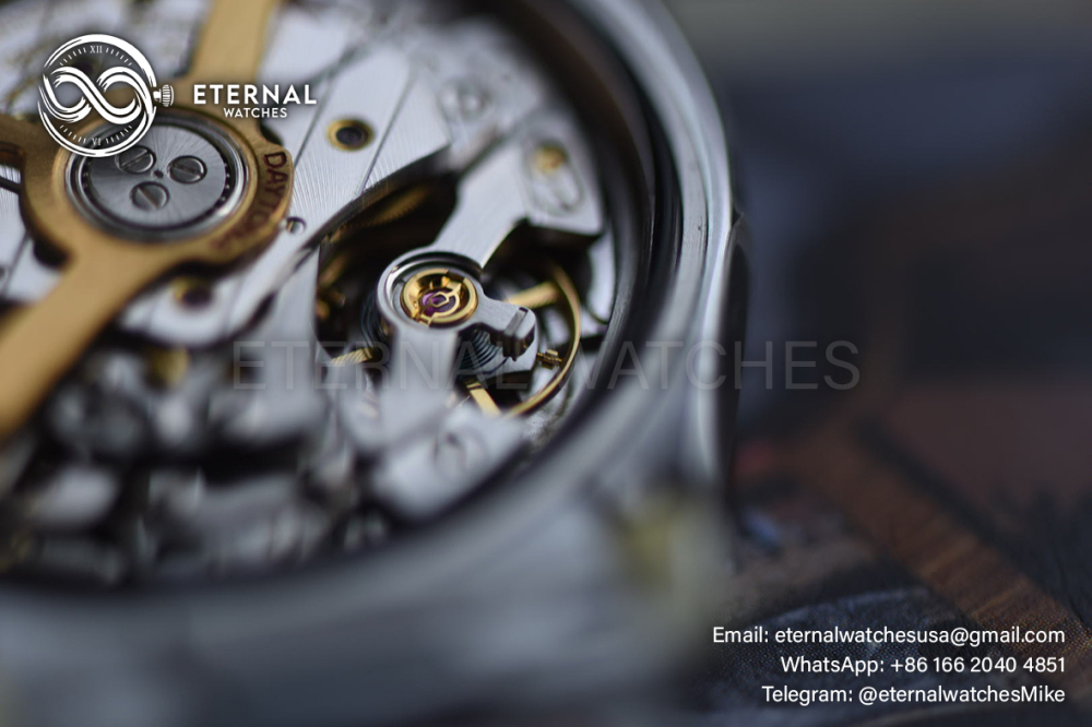 ROLEX - SUPER MOD Daytona 126505 40mm Ice Blue Diamond Bezel V3 4131 (Weight Adjusted)