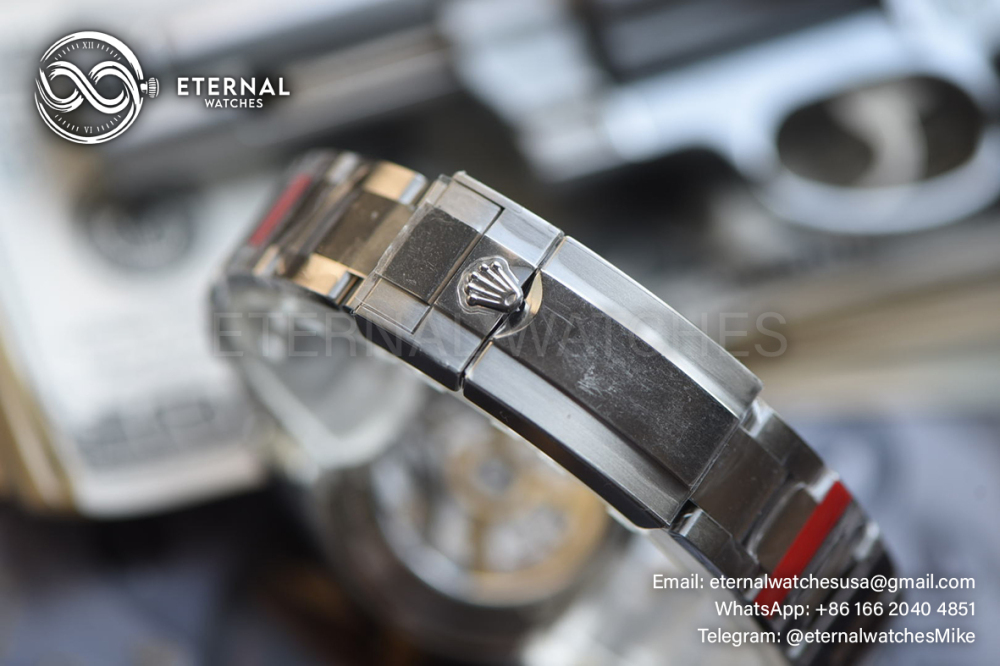 ROLEX - SUPER CLONE 2026 Daytona 126502 Platinum Rolesium Enamel Dial 4131 Free Sprung