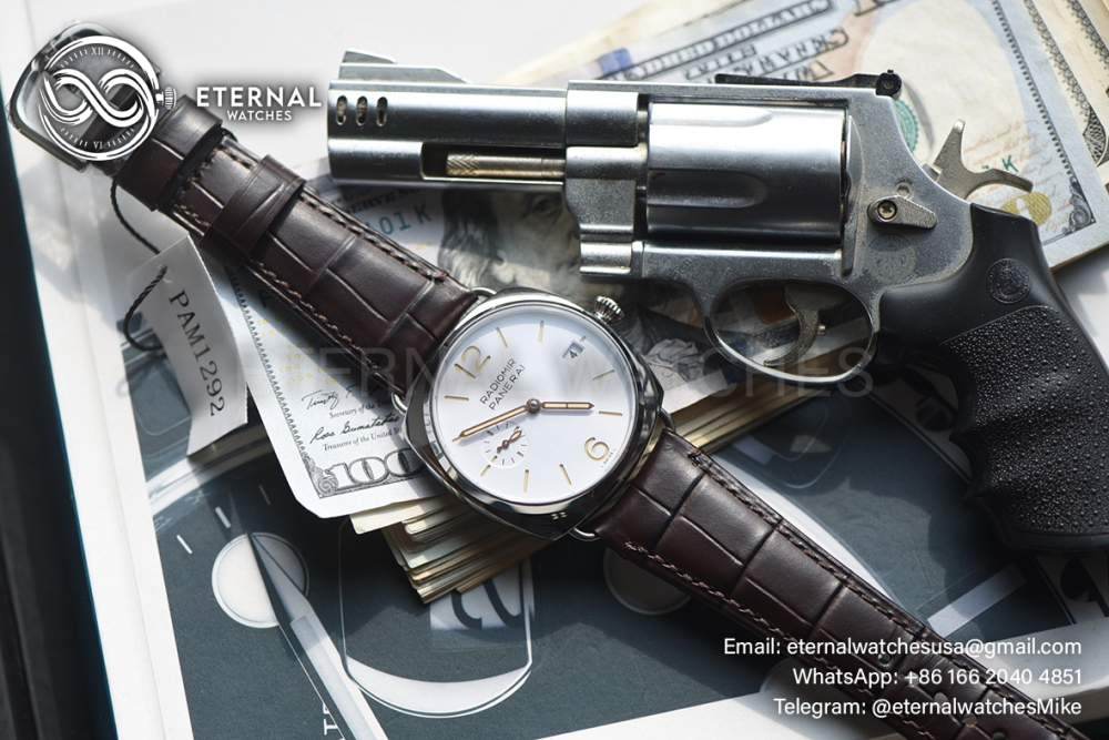 PANERAI - Radiomir Quaranta PAM1292 40MM SS/LE White Dial TTF A7750