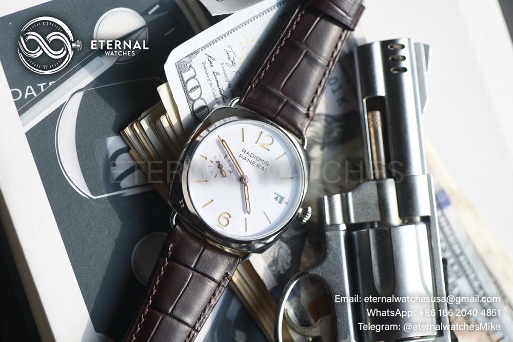 PANERAI - Radiomir Quaranta PAM1292 40MM SS/LE White Dial TTF A7750