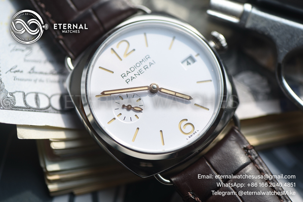 PANERAI - Radiomir Quaranta PAM1292 40MM SS/LE White Dial TTF A7750