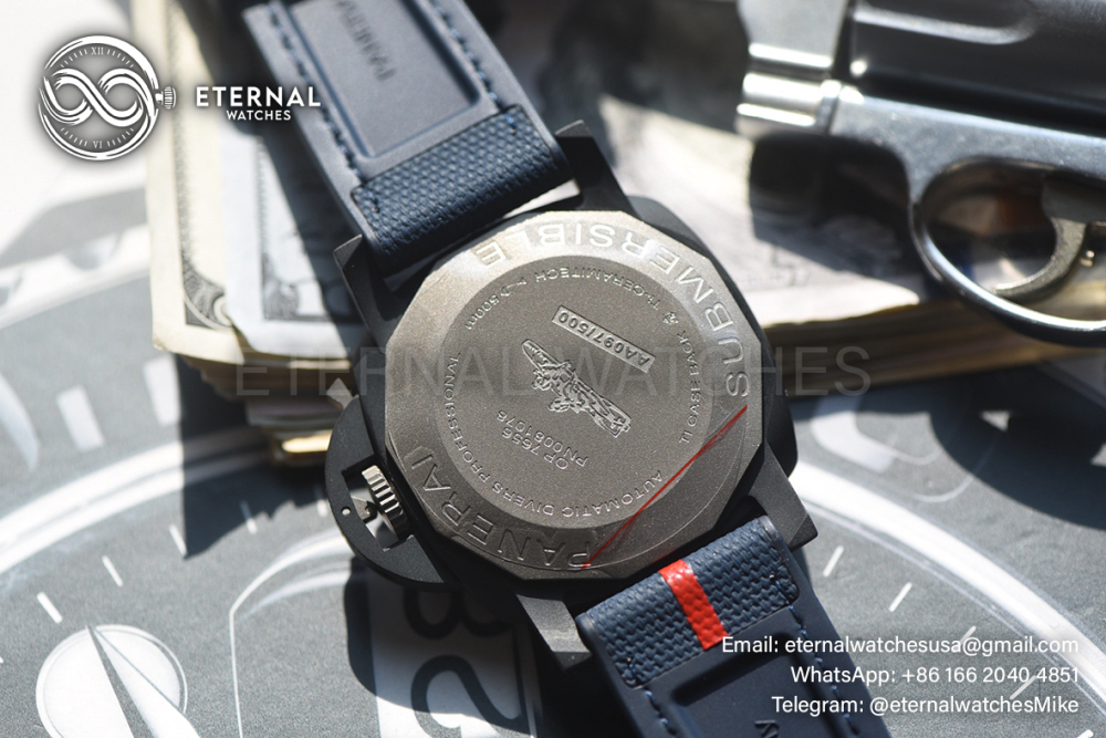 PANERAI - SUPER CLONE Submersible PAM1543 Luna Rossa 44mm TI/CE White Dial VSF P900