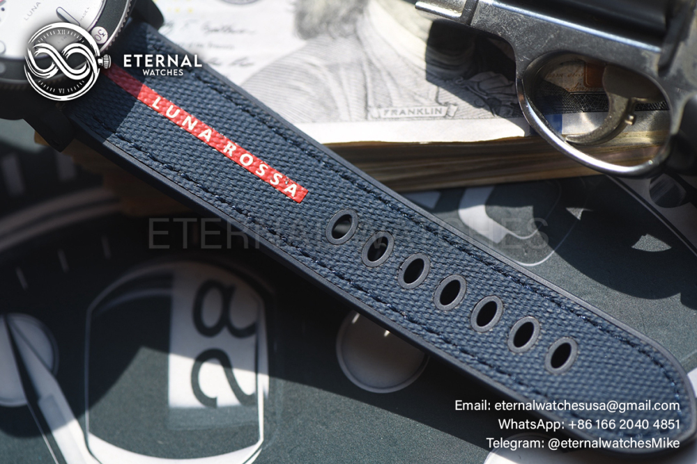 PANERAI - SUPER CLONE Submersible PAM1543 Luna Rossa 44mm TI/CE White Dial VSF P900