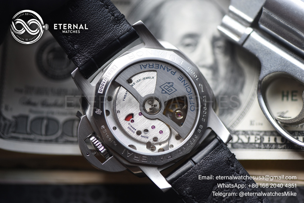 PANERAI - SUPER CLONE Luminor PAM1367 Bitempo GMT 40mm SS/LE White Dial VSF P900