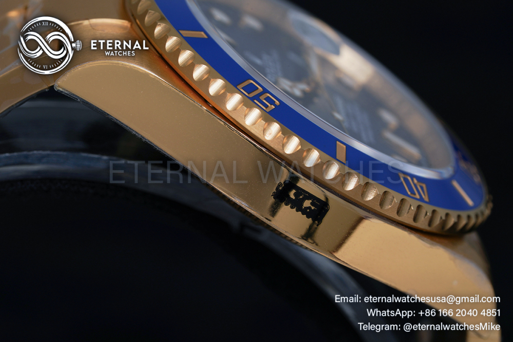 ROLEX - SUPER CLONE Submariner 116618LB 40mm YG/YG Blue Dial VSF VS3135