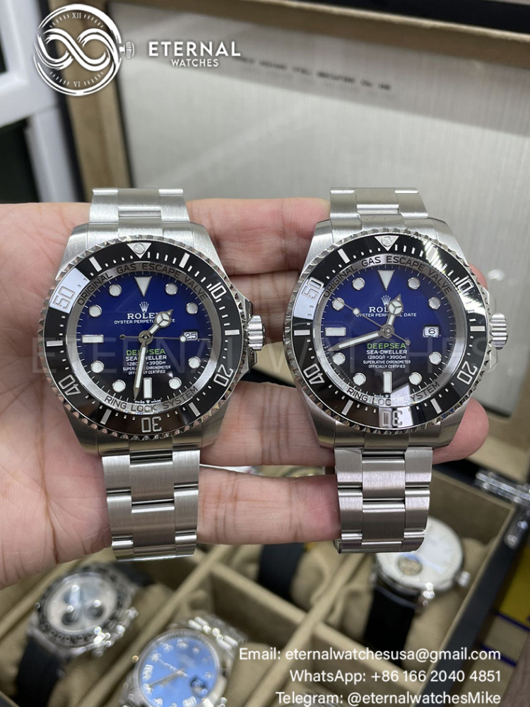 ROLEX - Sea Dweller DeepSea 126660 44mm SS/SS Blue/Black C+ 3235